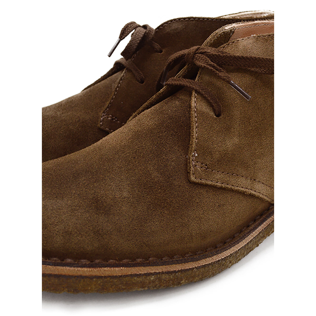 A brown suede Greenflex Desert Boot with a lace-up closure, designed by Astorflex.
