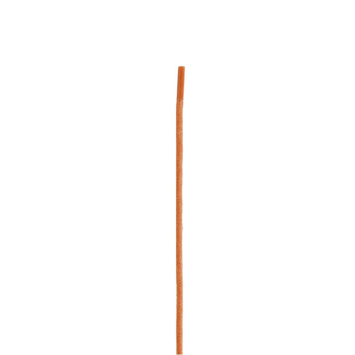 round waxed shoelace, approximately 1.5mm in thickness, arranged vertically in a line.