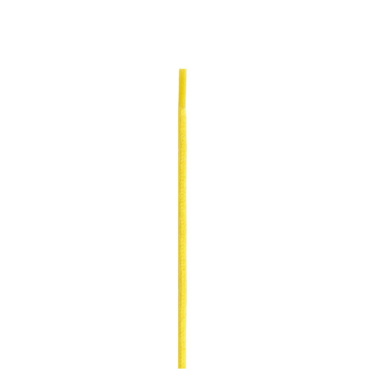 round waxed shoelace, approximately 1.5mm in thickness, arranged vertically in a line.