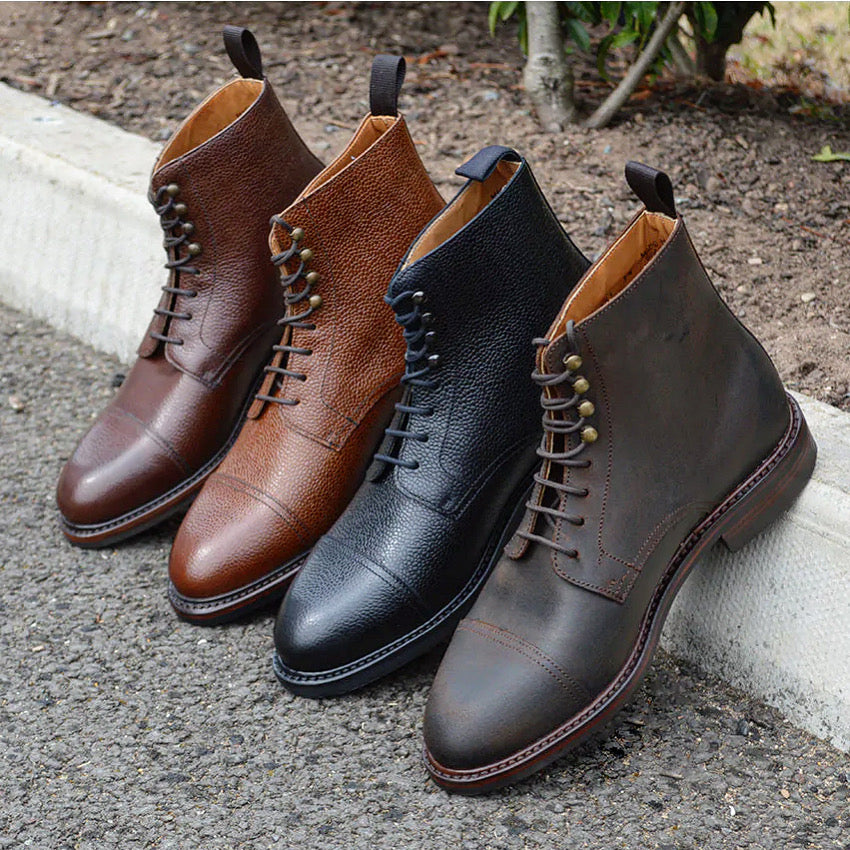 Berwick 1707 grain cap toe best sale boot