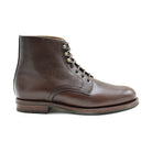 Berwick 1707 Brown Kudu leather boot with laces and Vibram rubber sole on a white background