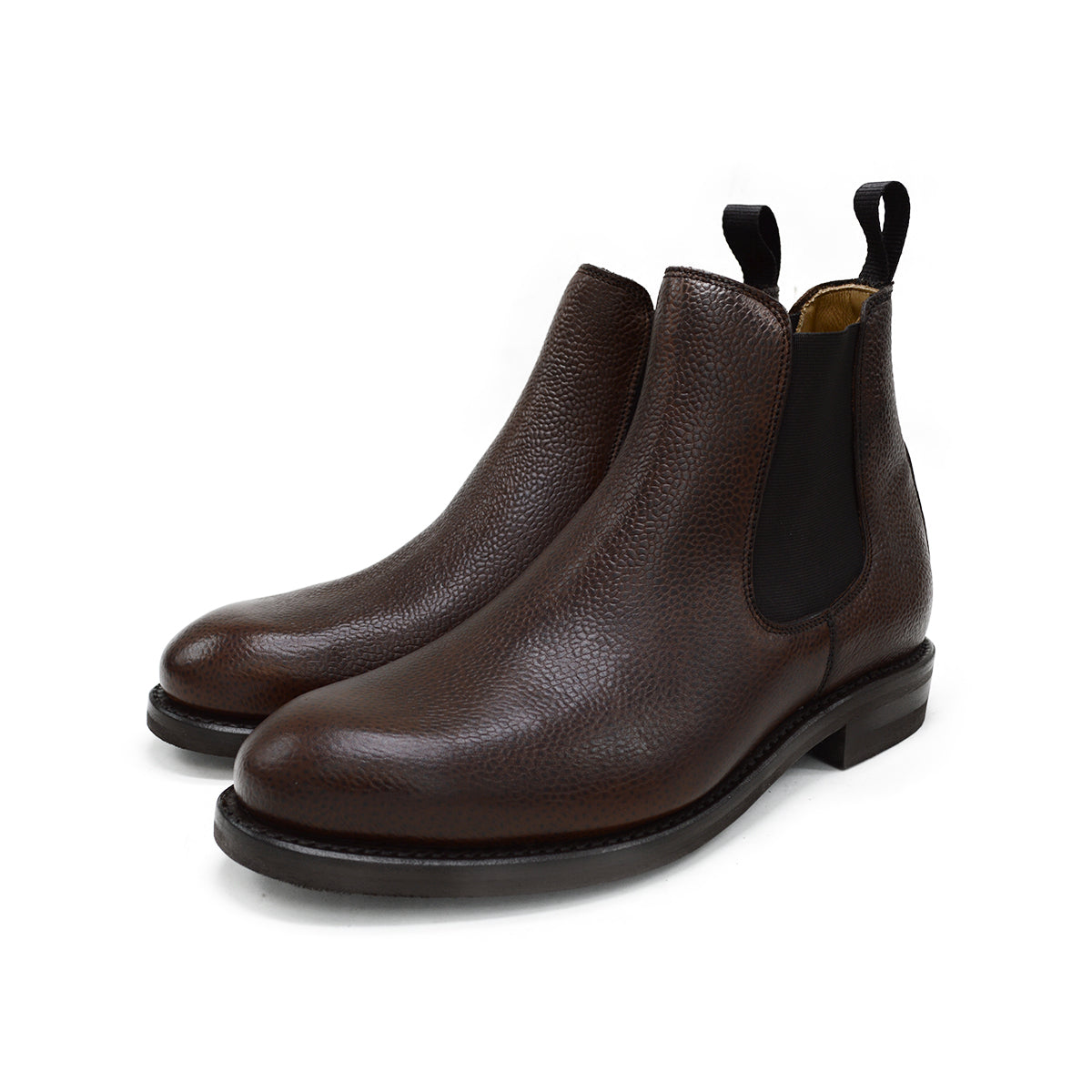 Berwick 1707 Chelsea Boot (303) Dark Brown Grain – A Fine Pair