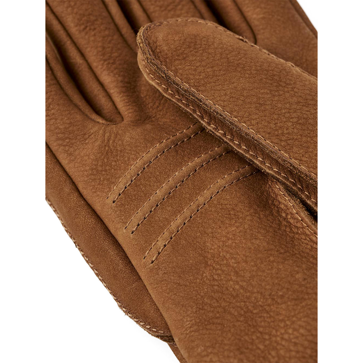 Gants Hestra Joar Homme - Cuir Nubuck Avec Doublure Polaire Et Laine, Pour Automne/Hiver, Marron