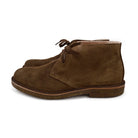 A brown suede Greenflex Desert Boot with a lace-up closure, designed by Astorflex.