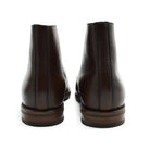 Berwick 1707 Brown Kudu leather boot with laces and Vibram rubber sole on a white background