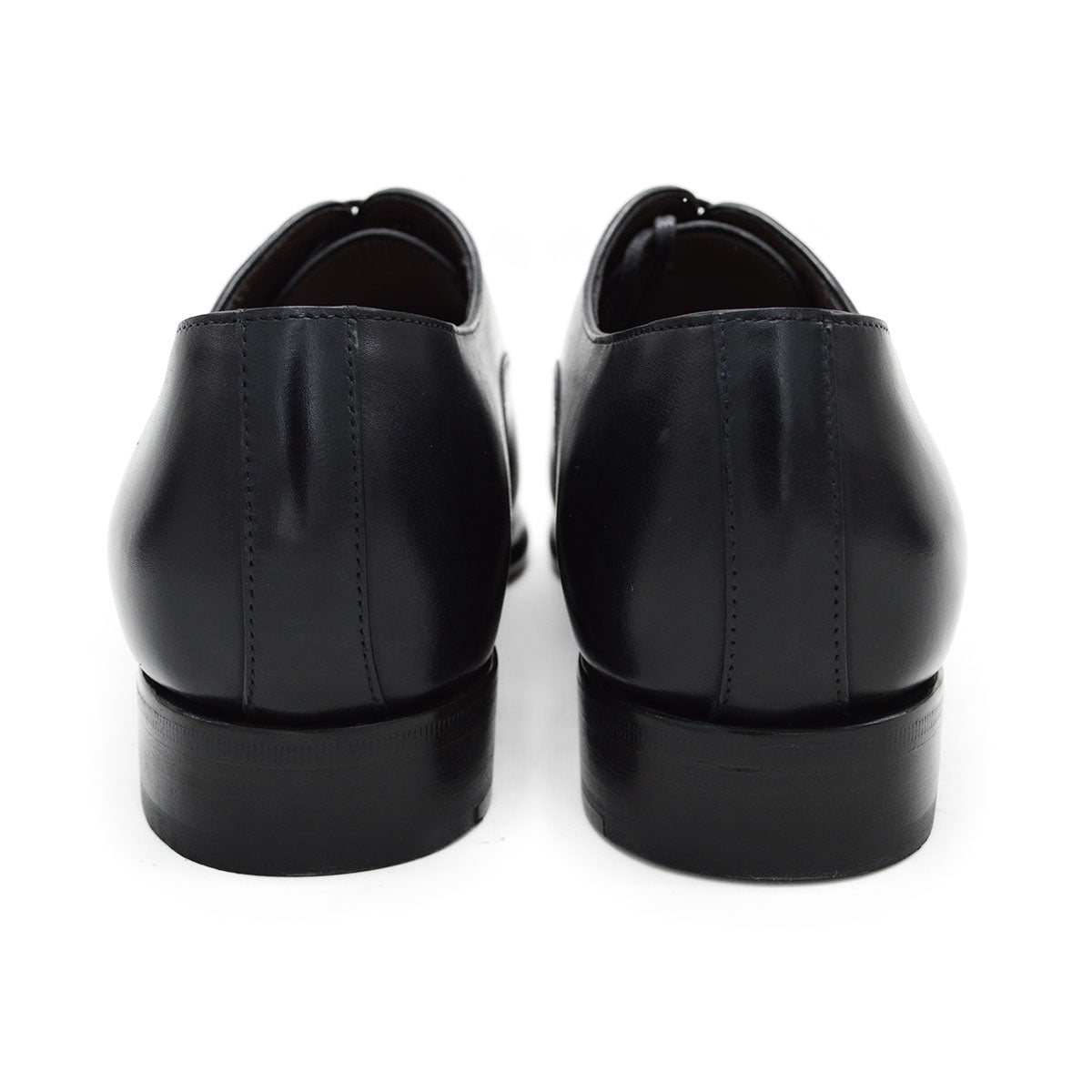 Carlos Santos Straight Cap Oxford (1120)- Black – A Fine Pair of Shoes