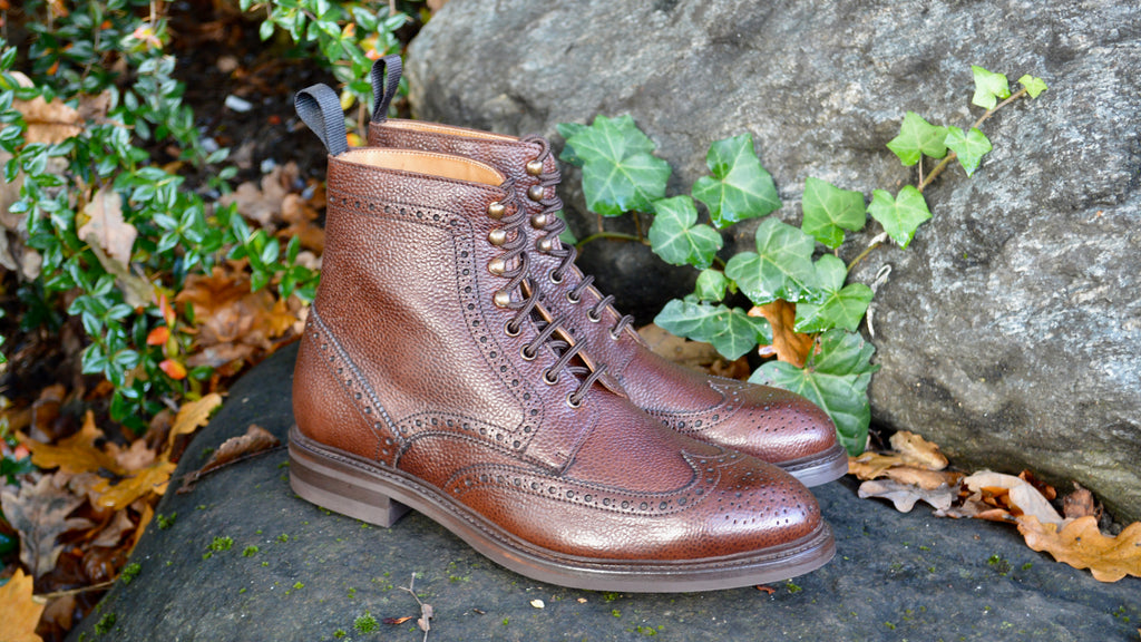 Carlos santos brogue boot top