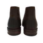 Berwick 1707 Waxy Brown leather chukka boot on a white background
