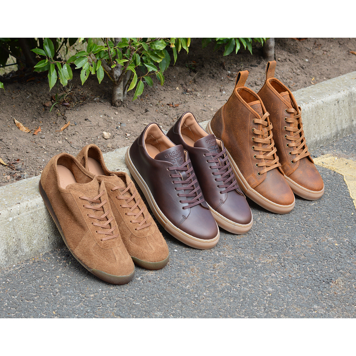 Goral ROMA Brown Suede