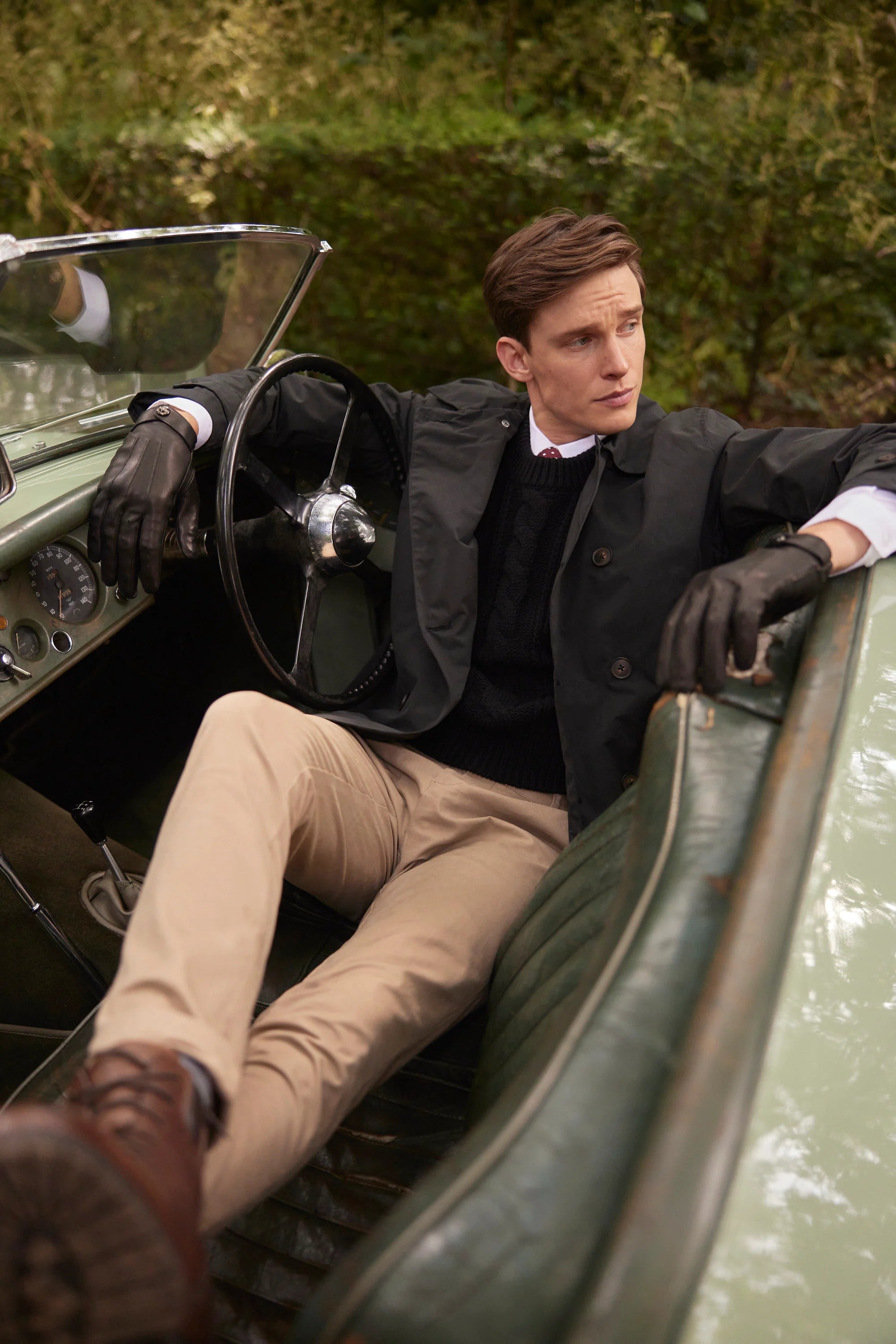 handschuhe james bond Dents Fleming Bond 007 Spectre Driving Gloves | British Made Gloves