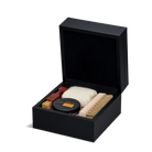 A black velvet-lined box with the Saphir Medaille D'Or logo on the lid.