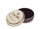 A tin of Saphir Medaille D'Or Mirror Gloss Wax Polish with the brand's logo and product name displayed on the lid.