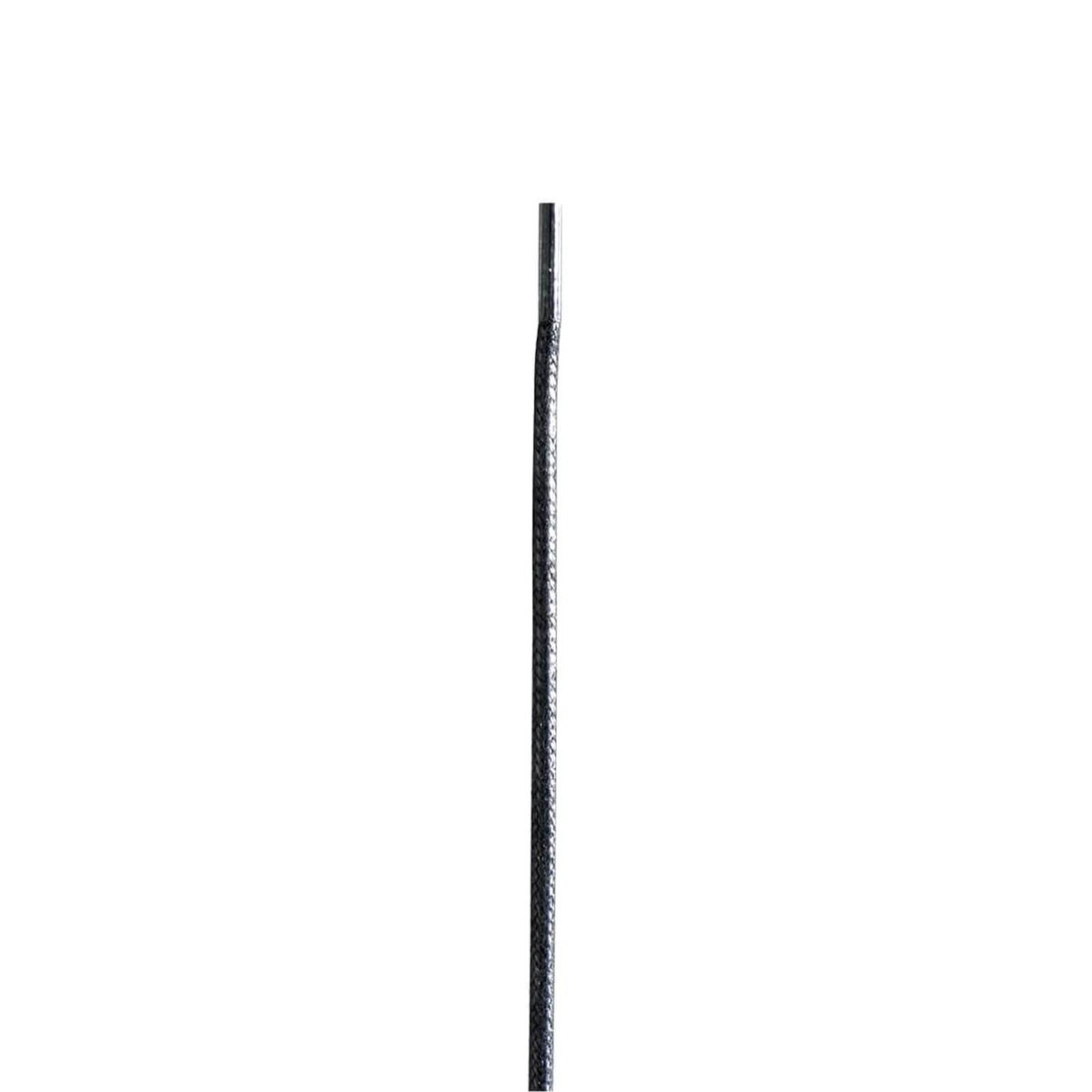 round waxed shoelace, approximately 1.5mm in thickness, arranged vertically in a line.