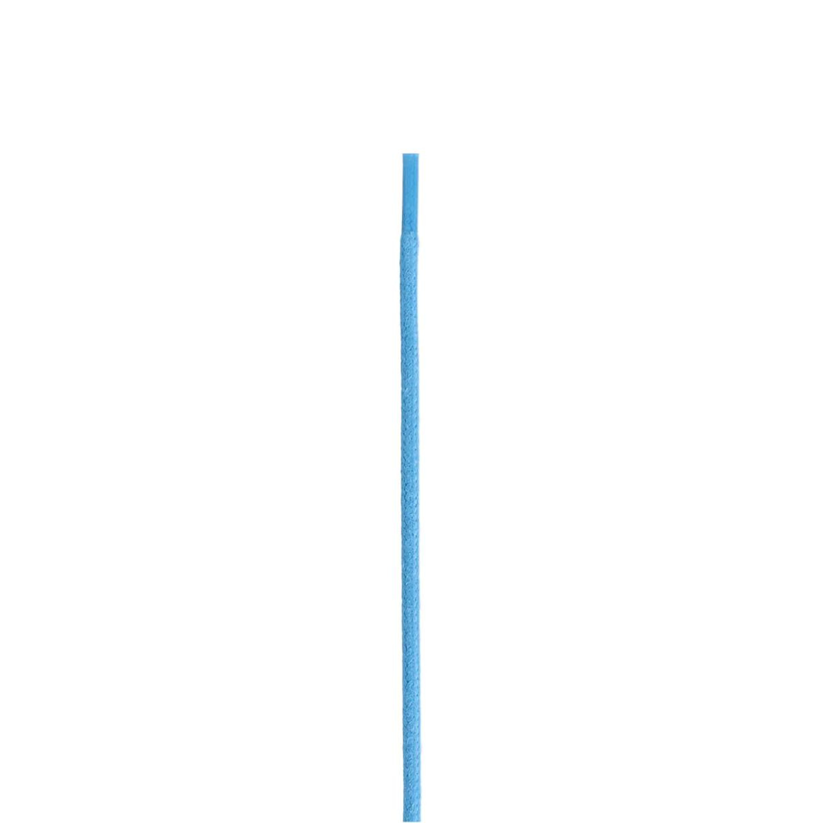 round waxed shoelace, approximately 1.5mm in thickness, arranged vertically in a line.
