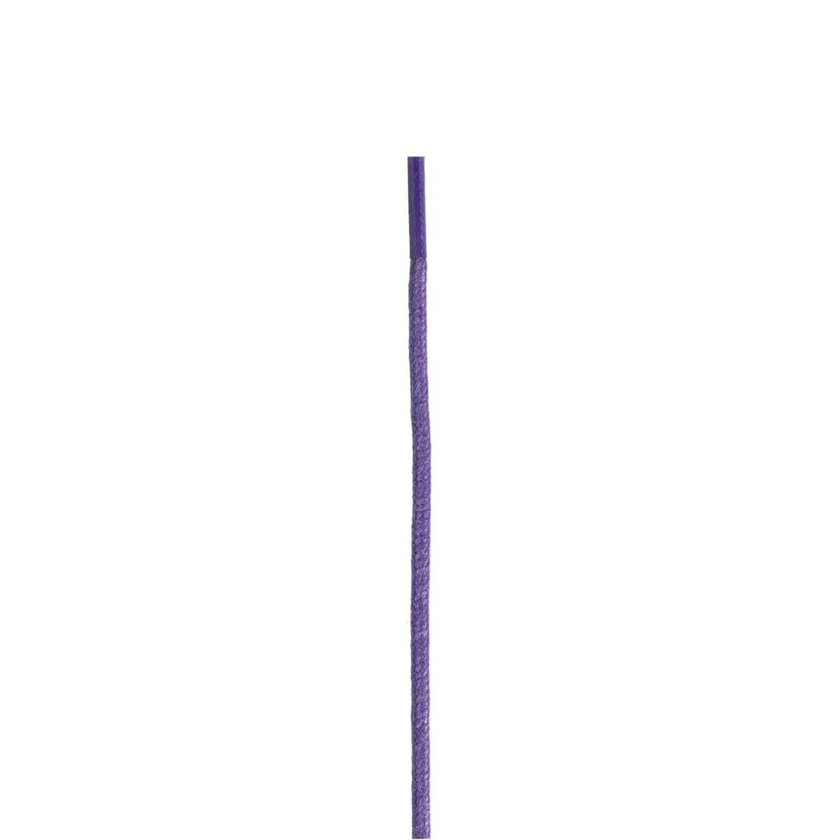 round waxed shoelace, approximately 1.5mm in thickness, arranged vertically in a line.