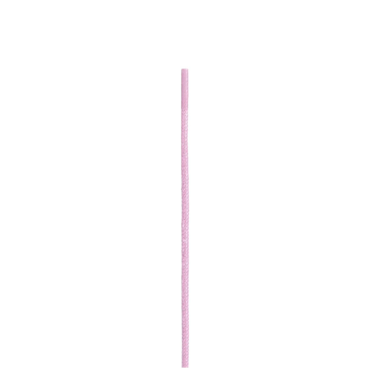 round waxed shoelace, approximately 1.5mm in thickness, arranged vertically in a line.