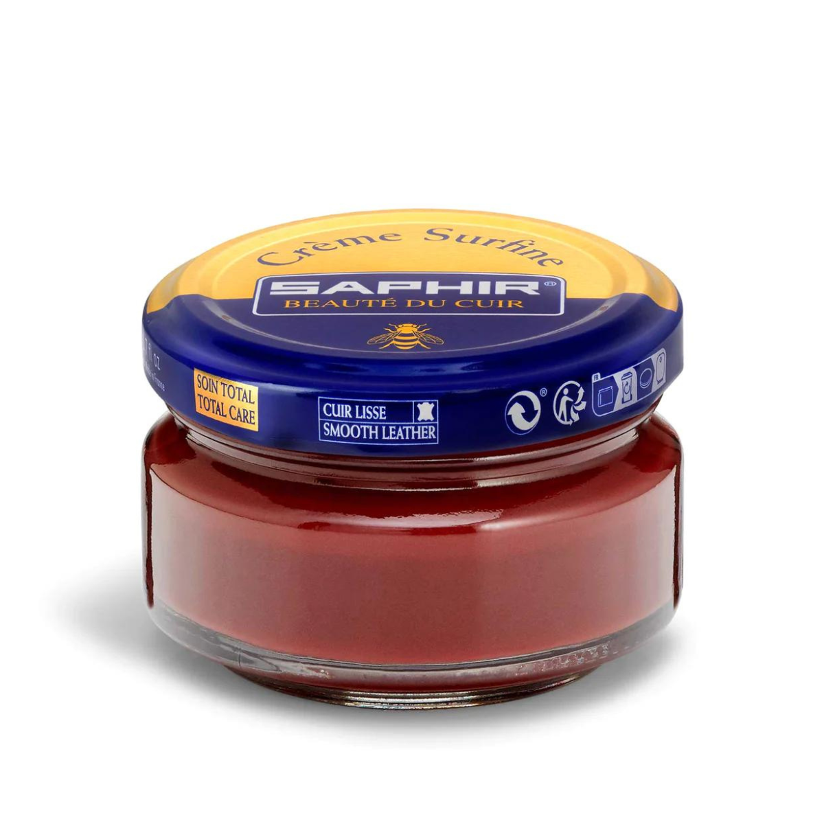 thumbnail image 2 of Saphir Creme Surfine Pommadier Shoe Polish - Beeswax Cream For Leather Products, Brown, 50ml : Buy Online At Best Price In KSA - Souq Is Now 2 of 14