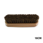 18cm Saphir brand horsehair brushe with varnished beechwood handles and natural brown bristles