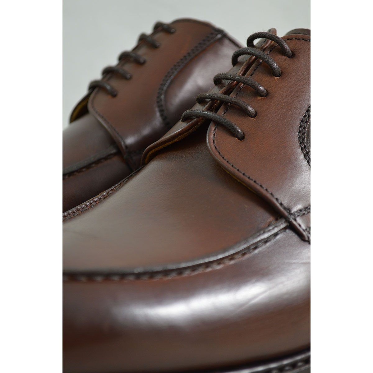 Split Toe Derby Shoe in Dark Brown | Berwick 1707 – A Fine Pair of