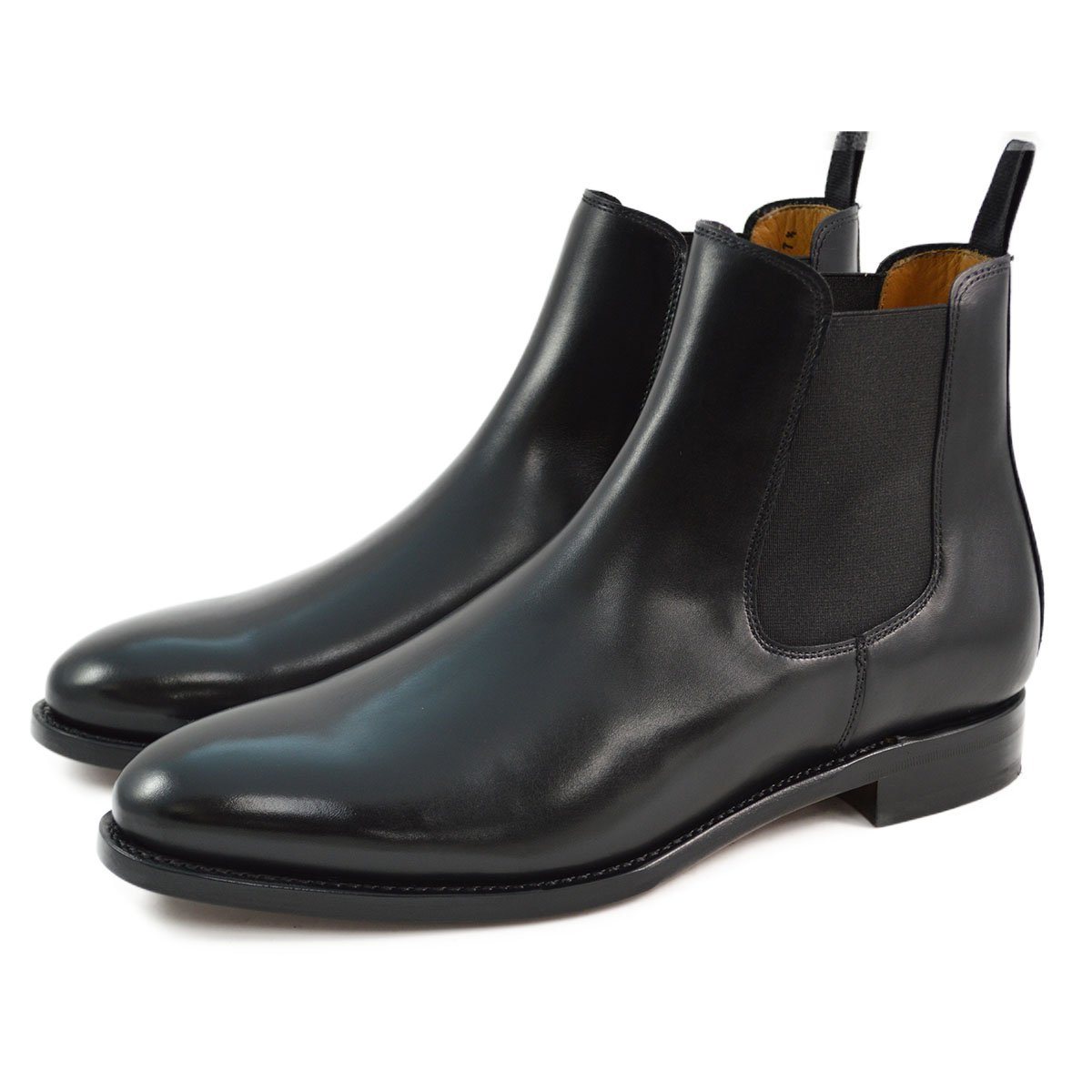 Berwick 1707 Chelsea Boot (303)- Black Calf – A Fine Pair of Shoes