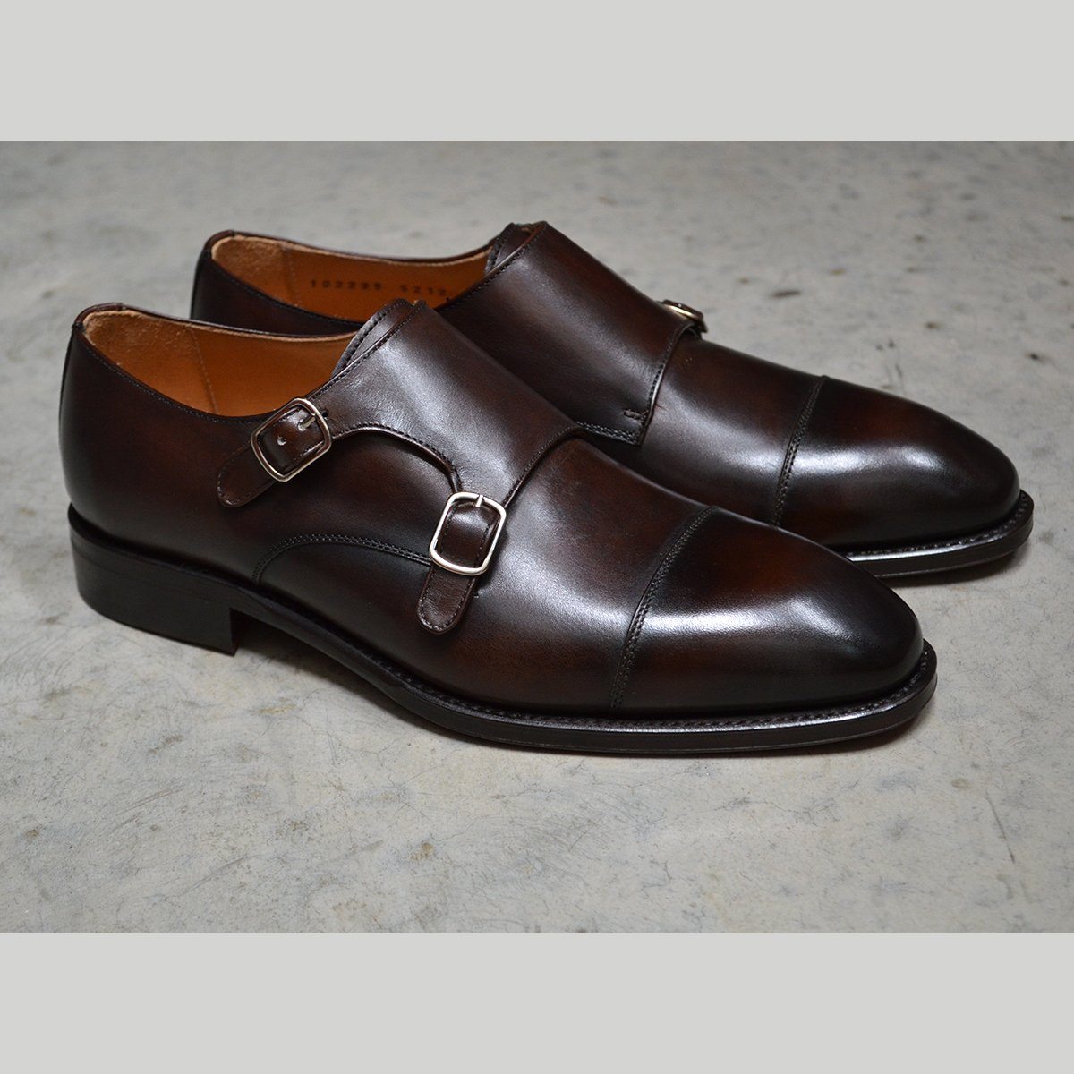 Berwick 1707 Double Monk (5212)-Dark Brown – A Fine Pair of Shoes