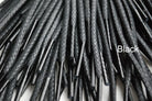 A close-up image of a waxed round brown shoe lace.