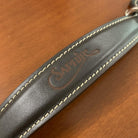 Saphir Medaille D'Or Brown Rosewood Valet box with leather handle on a white background
