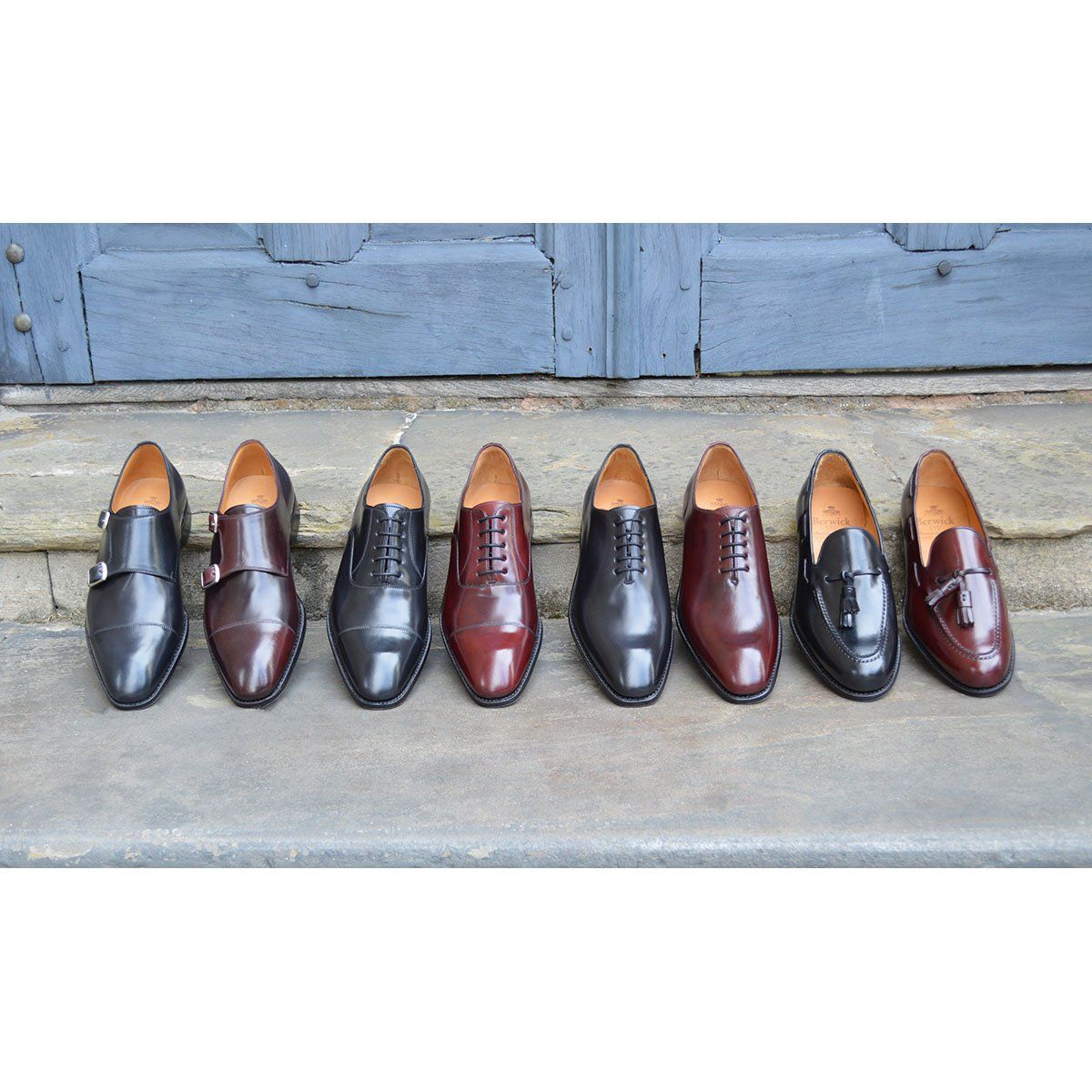 Berwick 1707 Premium Grade Cordovan Double Monk (5218) – A Fine 