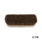 21cm Saphir brand horsehair brushe with varnished beechwood handles and natural brown bristles